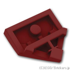 LEGO® パーツ 6312350 ウェッジ 2 x 2：[Dark Red / ダークレッド] 66956-154 
