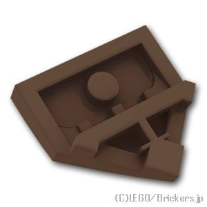 LEGO® パーツ 6308903 ウェッジ 2 x 2：[Dark Brown / ダークブラウン] 66956-308 