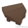 ウェッジ 2 x 2：[Dark Brown / ダークブラウン]