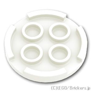 LEGO® パーツ 6300017 ラウンド タイル 3 x 3：[White / ホワイト] 67095-001 