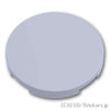 ラウンド タイル 3 x 3：[Light Bluish Gray / グレー]