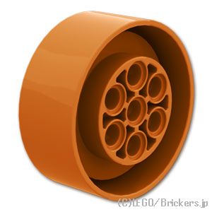 LEGO® パーツ 6462460 テクニック ホイール - 4 x 15：[Dark Orange / ダークオレンジ] 68327-038 