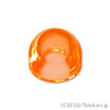 ラウンド ブロック 1 x 1 x 2/3 - ドームトップ：[Tr,Orange / トランスオレンジ]