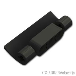 テクニック カーブパネル2 x 5 x 1：[Black / ブラック]