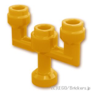 LEGO® パーツ 6326425 キャンドルスタンド - 燭台：[Pearl Gold / パールゴールド] 73117-297