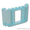 パネル 2 x 8 x 4 - カットアウト 2 x 3 1/3：[Satin Tr - Lt Blue / サテントランスライトブルー]