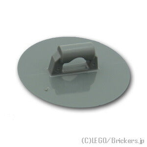 LEGO® パーツ 6261471 ラウンドシールド - キャプテン・アメリカ：[Dark Bluish Gray / ダークグレー] 75902pb13-199 