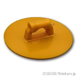 LEGO® パーツ 6464346 ラウンドシールド - ドラゴンのシンボル：[Pearl Gold / パールゴールド] 75902pb30-297 