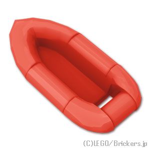 LEGO® パーツ 6525964 ライフガード用浮き輪：[Red / レッド] 76700-021 
