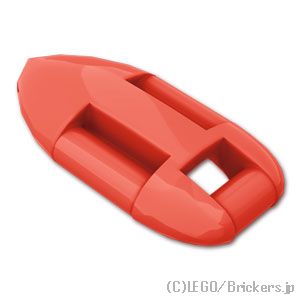 LEGO® パーツ 6525964 ライフガード用浮き輪：[Red / レッド] 76700-021 