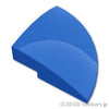 カーブ スロープ 3 x 3 - ラウンドコーナー：[Blue / ブルー]