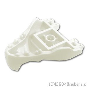 LEGO® パーツ 6463354 ドラゴンヘッド - 下顎：[White / ホワイト] 76923-001