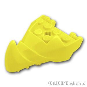 LEGO® パーツ 6370979 ドラゴンヘッド - 下顎：[Bt,Lt Yellow / ブライトライトイエロー] 76923-226 