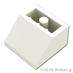 LEGO® パーツ 6366391 逆スロープ 45°- 2 x 2：[White / ホワイト] 76959-001 