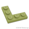 プレート 3 x 3 コーナー：[Olive Green / オリーブグリーン]