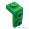 ブラケット 1 x 1 - 1 x 2：[Green / グリーン]