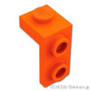 ブラケット 1 x 1 - 1 x 2：[Reddish Orange / レディッシュオレンジ ]