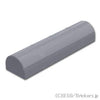 スロープ カーブ ダブル 1 x 4 x 2/3：[Dark Bluish Gray / ダークグレー]