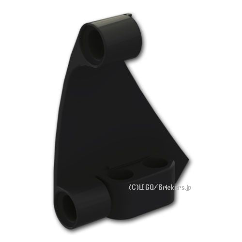 LEGO® パーツ 6400129 テクニック パネル カーブ #62 5 x 4 テーパード 右：[Black / ブラック] 80274-026 