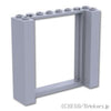ドアフレーム - 2 x 8 x 6：[Light Bluish Gray / グレー]