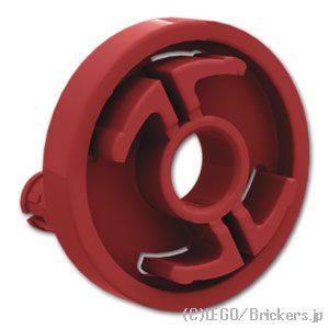 テクニック ローテーションジョイントディスク 2ピン：[Dark Red / ダークレッド]