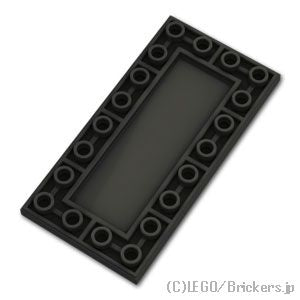 LEGO® パーツ 6448634 反転 タイル 4 x 8：[Black / ブラック] 83496-026