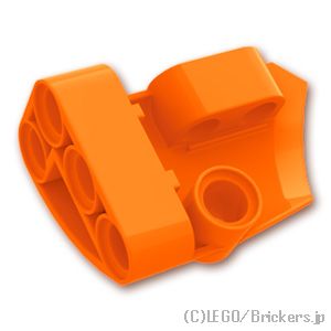 LEGO® パーツ 4655339/6132960/6303434/6370445 テクニック パネル フェアリング #1：[Orange / オレンジ] 87080-106 