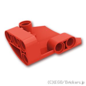LEGO® パーツ 4558873/6138746 テクニック パネル フェアリング #2：[Red / レッド] 87086-021 