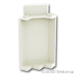 LEGO® パーツ 4565576/6344413 ウォール パネル 3 x 3 x 6 - 城壁：[White / ホワイト] 87421-001 