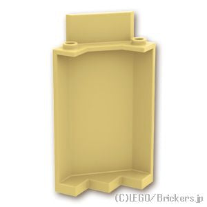 LEGO® パーツ 4594782/6056277 ウォール パネル 3 x 3 x 6 - 城壁：[Tan / タン] 87421-005 