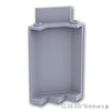 ウォールパネル 3 x 3 x 6 - 城壁：[Light Bluish Gray / グレー]