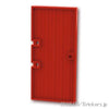 ドア 1 x 5 x 8 1/2 - 倉庫：[Red / レッド]