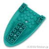 航空機 胴体後部 ボトム 6 x 10：[Dark Turquoise / ダークターコイズ]