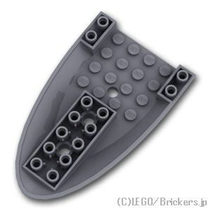 LEGO® パーツ 4567993/4652483 航空機 胴体後部 ボトム 6 x 10：[Dark Bluish Gray / ダークグレー] 87611-199