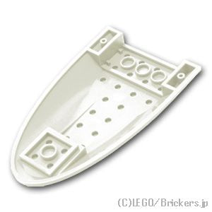 LEGO® パーツ 4560934 航空機 胴体後部 トップ 6 x 10：[White / ホワイト] 87615-001 