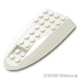 LEGO® パーツ 4560934 航空機 胴体後部 トップ 6 x 10：[White / ホワイト] 87615-001