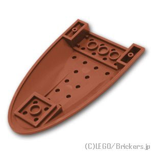 LEGO® パーツ 6003562 航空機 胴体後部 トップ 6 x 10：[Reddish Brown / ブラウン] 87615-192 