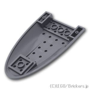 LEGO® パーツ 6005670/6200568 航空機 胴体後部 トップ 6 x 10：[Dark Bluish Gray / ダークグレー] 87615-199 