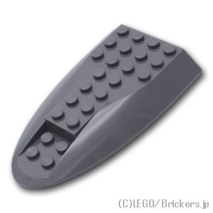 LEGO® パーツ 6005670/6200568 航空機 胴体後部 トップ 6 x 10：[Dark Bluish Gray / ダークグレー] 87615-199