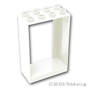 LEGO® パーツ 6208542 デュプロ ドアフレーム 2 x 4 x 5：[White / ホワイト] 92094-001 