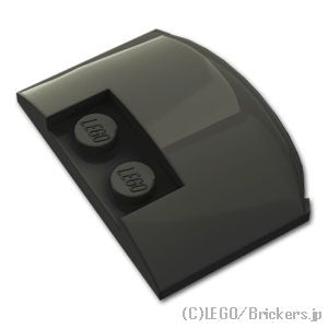 LEGO® パーツ 6386234 トリプル カーブ ウェッジ 3 x 4 x 2/3：[Black / ブラック] 93604-026 