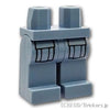 ミニフィグ レッグ - ブラックカーゴポケット：[Sand Blue / サンドブルー]