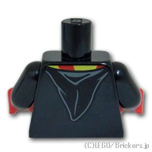 LEGO® パーツ 6375725 トルソー - ハリーポッター ホグワーツの制服 グリフィンドール：[Black / ブラック] 973pb4509c01-026 