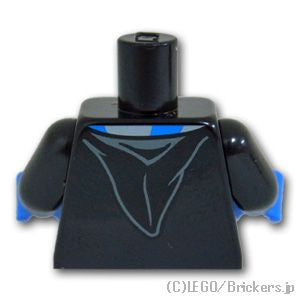 LEGO® パーツ 6375741 トルソー - ハリーポッター ホグワーツの制服 レイブンクロー：[Black / ブラック] 973pb4512c01-026 