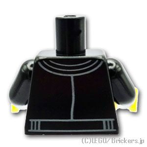 鷹のロゴのインナーに黒のジャケット：[Black / ブラック]