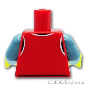 トルソー - 赤いベストの作業服：[Red / レッド]