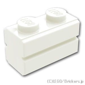 LEGO® パーツ 6152409 ブロック 1 x 2 - レンガ：[White / ホワイト] 98283-001 