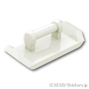 LEGO® パーツ 6131830/6401334 カースポイラー - バーハンドル：[White / ホワイト] 98834-001 