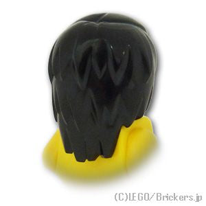 LEGO® パーツ 6016812 ミニフィグ ヘア - レイヤード：[Black / ブラック] 99242-026 