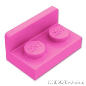 LEGO® パーツ 6099449 ブラケット 1 x 2 - 1 x 2 - 逆：[Dark Pink / ダークピンク] 99780-221 
